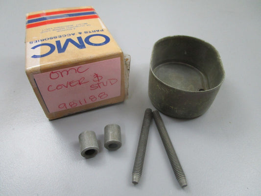 *NEW OEM* 0770 OMC Johnson Evinrude Cover and Stud 981188 0981188