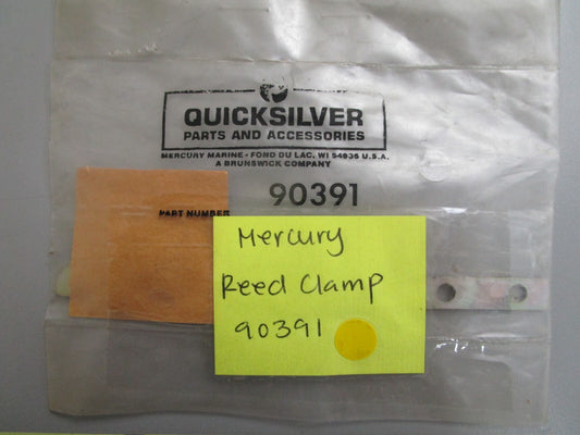 *NEW OEM* 0810 Mercury Quicksilver Reed Clamp 90391