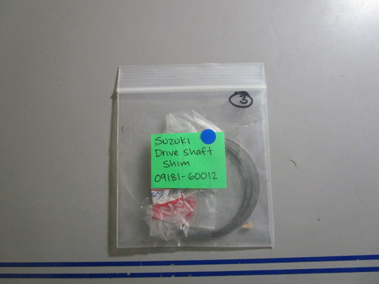 *NEW OEM* 0810 Suzuki Drive Shaft Shim 09181-60012