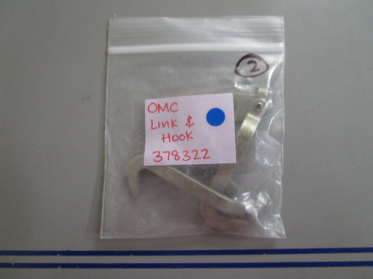 *NEW OEM* 0810 OMC Johnson Evinrude Link & Hook 378322 0378322