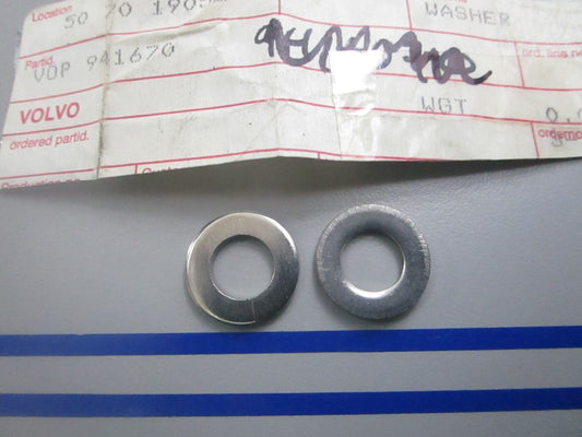 *NEW OEM* (LOT OF 2) 0810 Volvo Penta Washer 941670