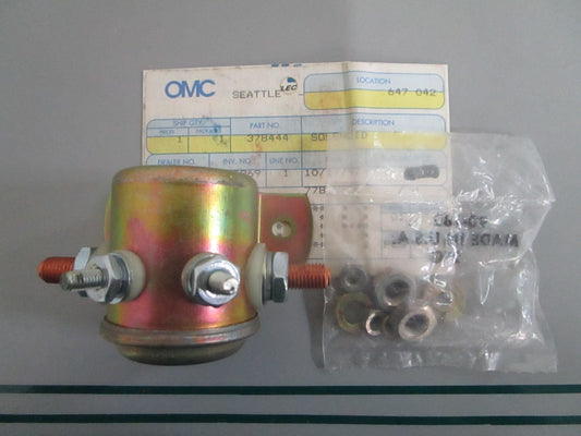 NEW OEM 378444 0378444 OMC Johnson Evinrude Solenoid 0820