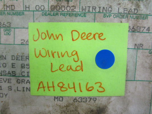 *NEW* 0770 John Deere Wiring Lead AH84163