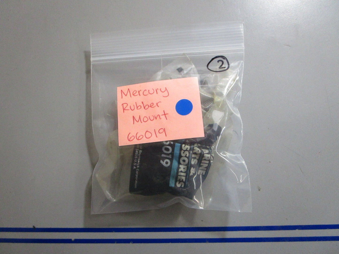 *NEW OEM* 0810 Mercury Quicksilver Rubber Mount 66019