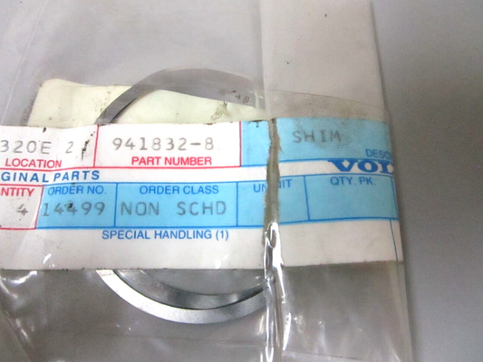 *NEW OEM* (LOT OF 2) 0750 Volvo Penta SHIM 941832-8