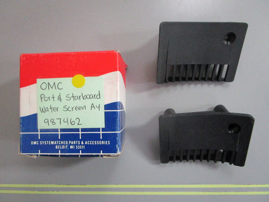 *NEW OEM* 0810 OMC Johnson Evinrude Port & Starboard Water Screen Ay 0987462