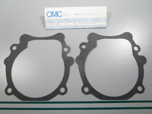 NEW OEM (LOT OF 2) 911784 0911784 OMC Johnson Evinrude Gasket 0810