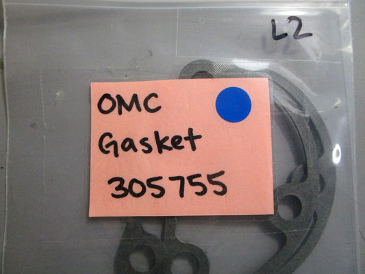 *NEW OEM* (LOT OF 2) 0810 OMC Johnson Evinrude Gasket 305755 0305755