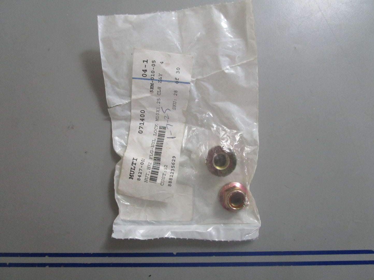 *NEW OEM* (LOT OF 2) 0810 Arctic Cat Hexagon Flange Nut 8427-002