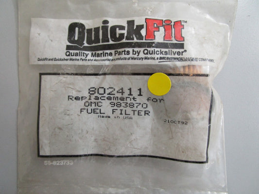 *NEW* 0810 QuickFit Fuel Filter 802411 Replaces: OMC 983870 0983870
