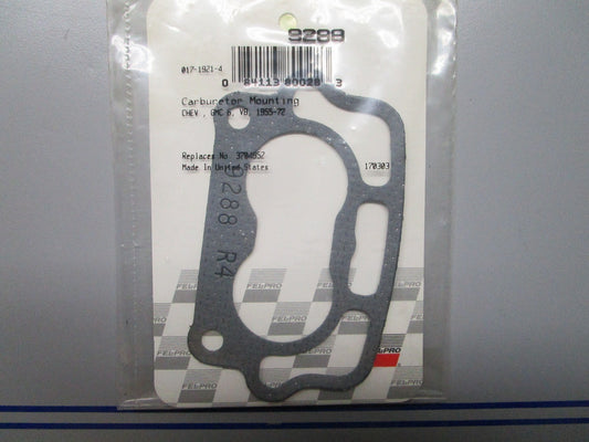*NEW* 0810 Fel-Pro Carb Mounting Gasket 9288