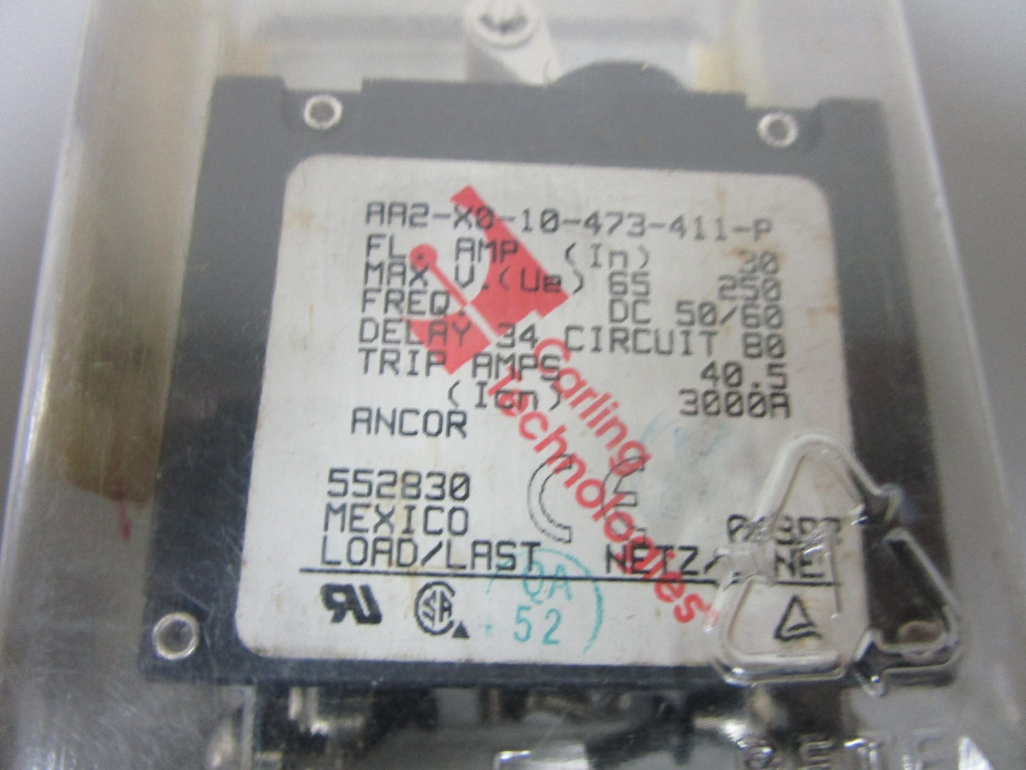 *NEW OEM* 0720 Carling Anchor 30 AMP Double Throw Circuit Breaker 552830