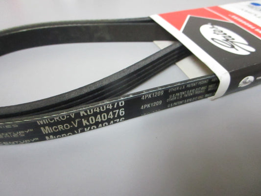 NEW K040476 Gates Micro-V 9/16" x 48 ⅛" Serpentine Belt 0720
