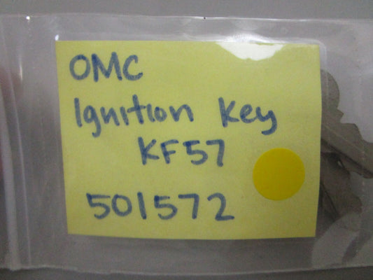 *NEW OEM* 0810 OMC Johnson Evinrude Ignition Key KF57 501572 0501572