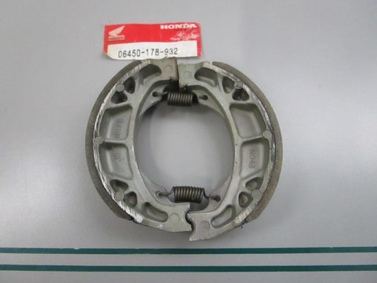 NEW OEM 06450-178-932 Honda Brake Shoe Set 0810