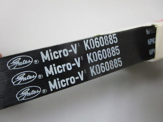 NEW K060885 Gates Micro-V 13/16" x 89 ⅛" Serpentine Belt 0720
