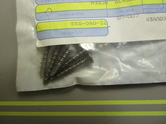 *NEW OEM* (LOT OF 5) 0810 OMC Johnson Evinrude Screw 325539 0325539