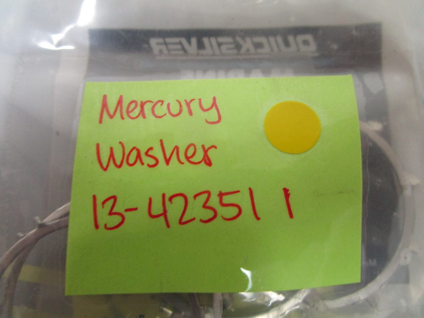 *NEW OEM* (LOT OF 2) 0750 Mercury Quicksilver WASHER 13-42351 1