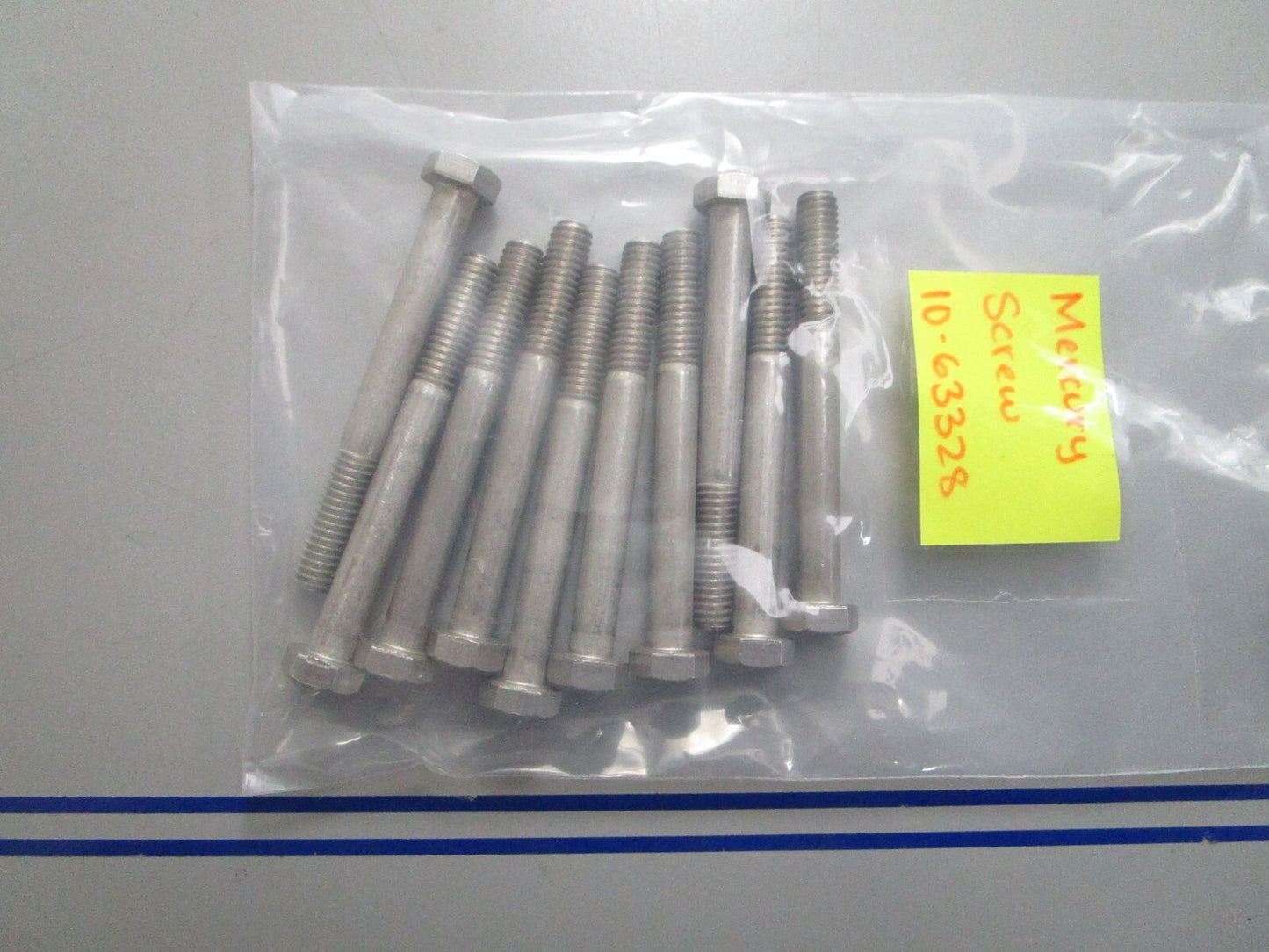 *NEW OEM* (LOT OF 10) 0770 Mercury Quicksilver Screw 10-63328