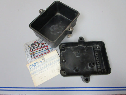 NEW OEM 173586 OMC Johnson Evinrude 78'- 92' Electrical Cover & Transfer Ay 0720