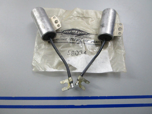 NEW OEM (LOT OF 2) 58034 Mercury Quicksilver Condenser 0810