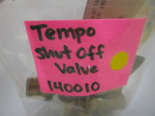 *NEW* 0810 Tempo Shut Off Valve 140010