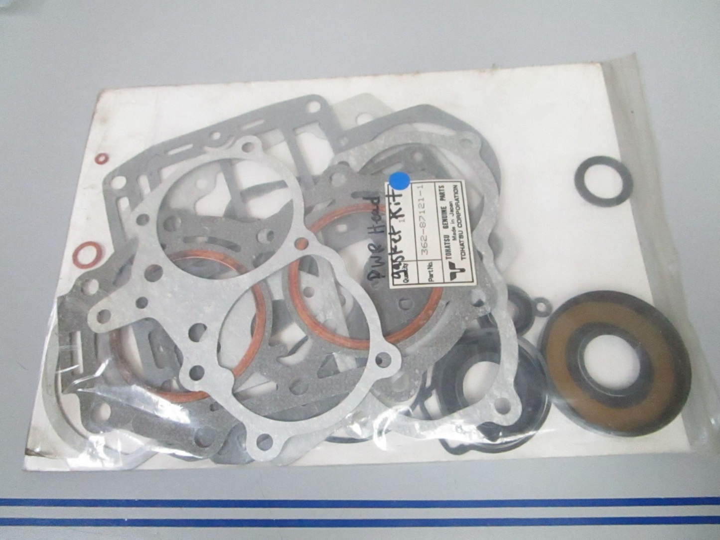 *NEW OEM* 0770 Tohatsu Nissan Power Head Gasket Kit 362-87121-1