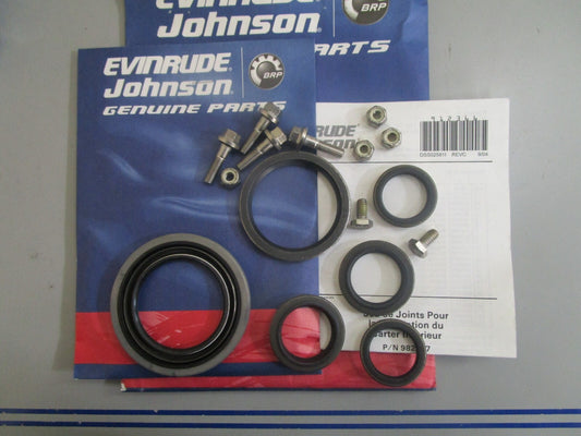 *NEW OEM* 0810 OMC Johnson Evinrude Gearcase Gasket Kit 982947 0982947