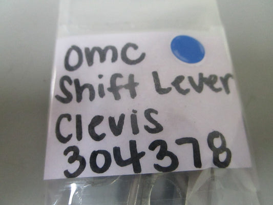 *NEW OEM* (LOT OF 2) 0810 OMC Johnson Evinrude Shift Lever Clevis 304378 0304378