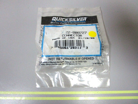 *NEW OEM* 0750 Mercury Quicksilver CONNECTOR 22-808727