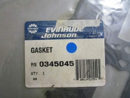 *NEW OEM* 0810 OMC Johnson Evinrude Gasket 345045 0345045