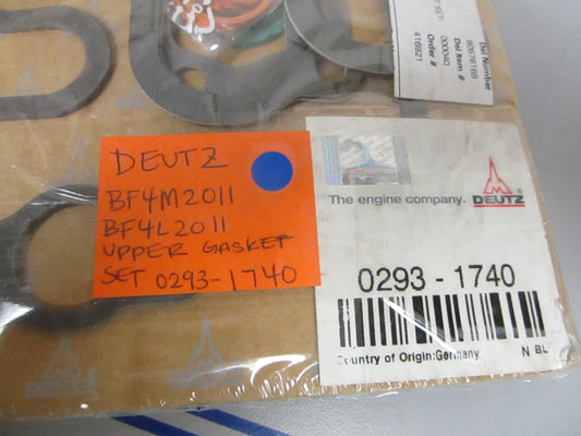 *NEW OEM* 0720 Deutz BF4M2011 BF4L2011 Upper Gasket Set 0293-1740