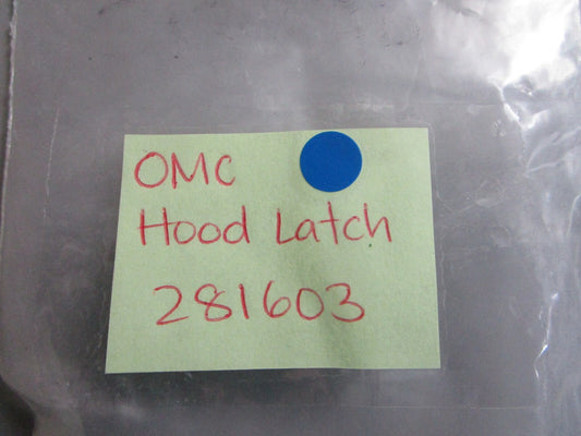 *NEW OEM* 0810 OMC Johnson Evinrude Hood Latch 281603 0281603