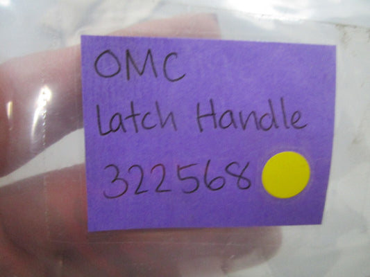 *NEW OEM* (LOT OF 2) 0750 OMC Johnson Evinrude LATCH HANDLE 322568 0322568