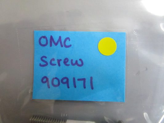 *NEW OEM* (LOT OF 2) 0810 OMC Johnson Evinrude Screw 909171 0909171