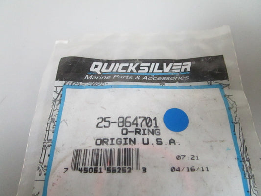 *NEW OEM* (LOT OF 2) 0810 Mercury Quicksilver O-Ring 25-864701