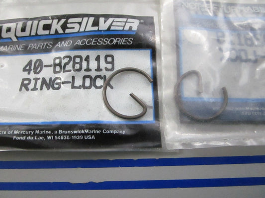 NEW OEM (LOT OF 2) 40-828119 Mercury Quicksilver Lock Ring 0810
