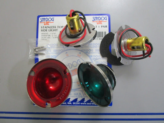 *NEW* 0820 SeaDog Stainless Top Mount Side Light 400165-1