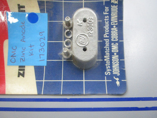 NEW OEM 173029 0173029 OMC Johnson Evinrude Zinc Anode Kit 0810