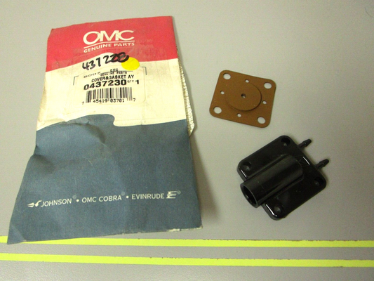 *NEW OEM* 0750 OMC Johnson Evinruide COVER & GASKET AY 437230 0437230