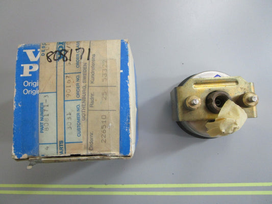 *NEW OEM* 0820 Volvo Penta Engine Oil Pressure Gauge 100 PSI 808171