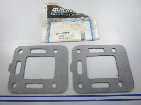 NEW OEM (LOT OF 2) 27-997772 Mercury Quicksilver Gasket 0810