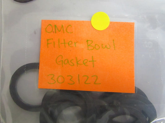*NEW OEM* 0810 OMC Johnson Evinrude Fitter Bowl Gasket 303122 0303122