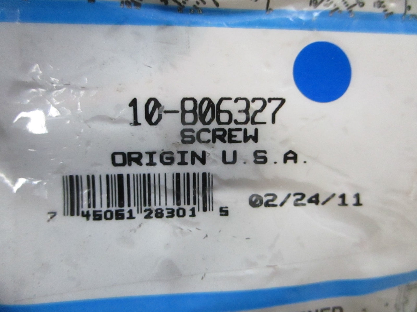 *NEW OEM* 0810 Mercury Quicksilver Screw 10-806327