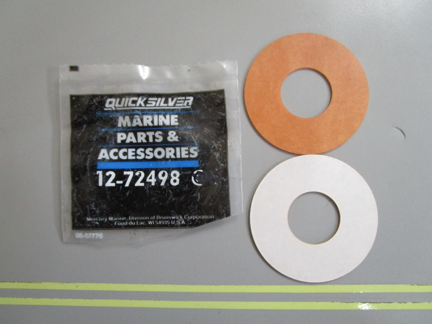 *NEW OEM* (LOT OF 2) 0810 Mercury Quicksilver Washer 12-72498