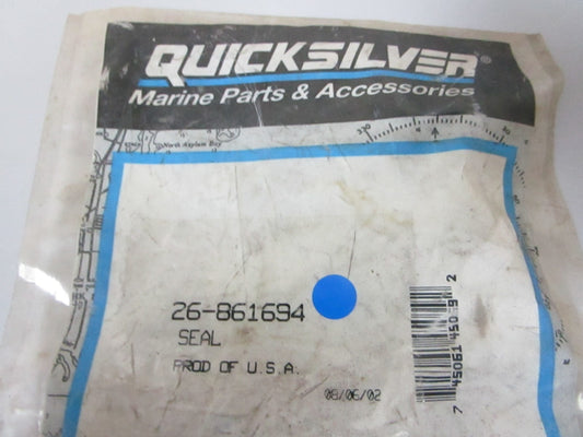 NEW OEM Mercury Quicksilver 26-861694 Seal 0720