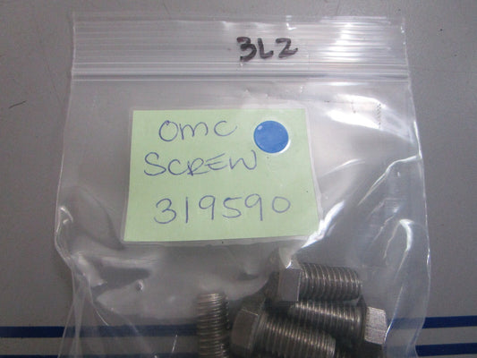*NEW OEM* (LOT OF 2) 0810 OMC Johnson Evinrude Screw 319590 0319590