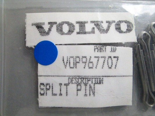 *NEW OEM* (LOT OF 2) 0810 Volvo Penta Split Pin 967707