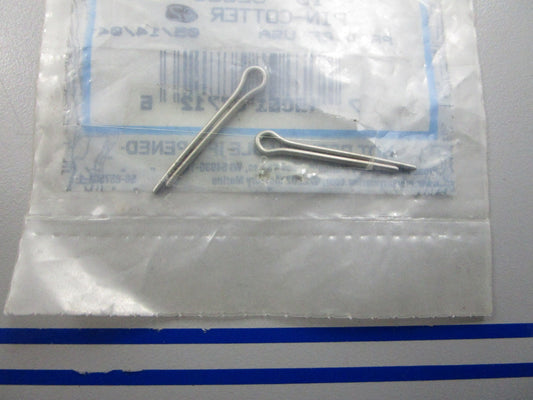 *NEW OEM* (LOT OF 2) 0810 Mercury Quicksilver Cotter Pin 18-32665