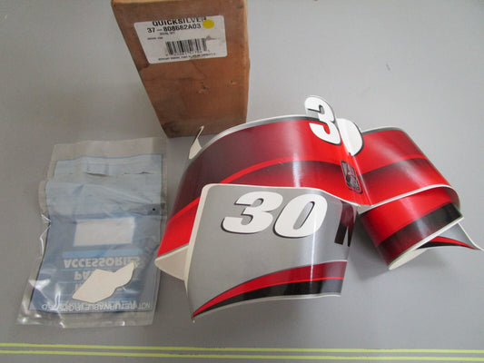*NEW OEM* 0820 Mercury Quicksilver Decal Set 37-808682A03